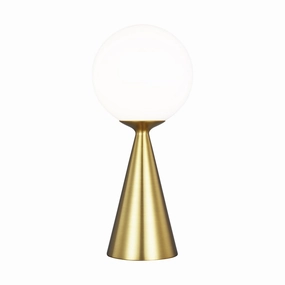 Visual Comfort Studio AET1021BBS1 Galassia One Light Table Lamp Lamp Brass Discount Lighting Lamps