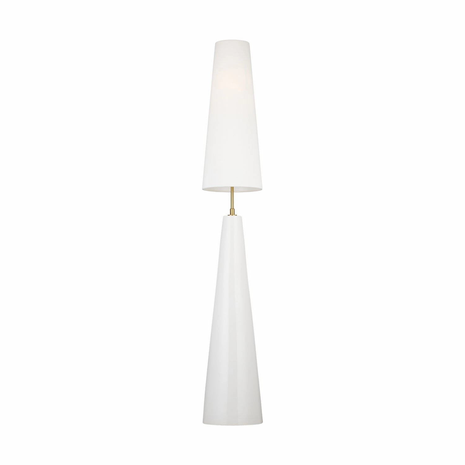 Visual Comfort Studio KT1211ARC1 Lorne One Light Floor Lamp Lamp White