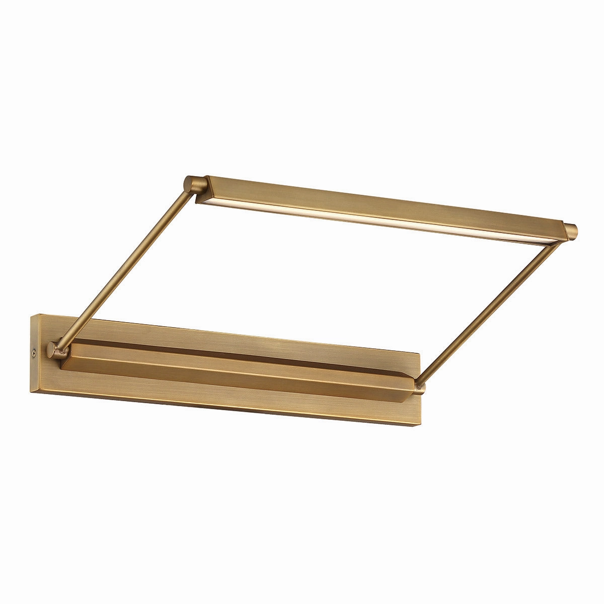 Wac Lighting PL-LED17-30-AB  Hudson Home Decor Aged Brass