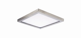 Wafer LED Flush Mount Satin Nickel Outdoor Ceiling Mount Lighting special offer