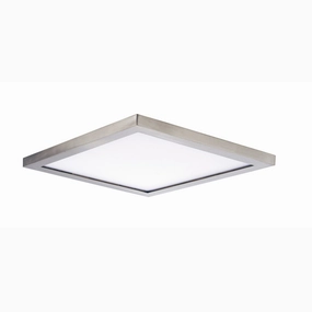 Wafer LED Flush Mount Satin Nickel Outdoor Ceiling Mount Lighting special offer