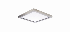 Wafer LED Flush Mount Satin Nickel Outdoor Ceiling Mount Lighting special offer
