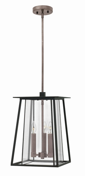 Walker LED Hanging Lantern Black Outdoor Hanging Lights Lighting value pack