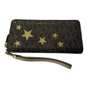 Wallet Designer By Michael Kors In Brown, Size:Large