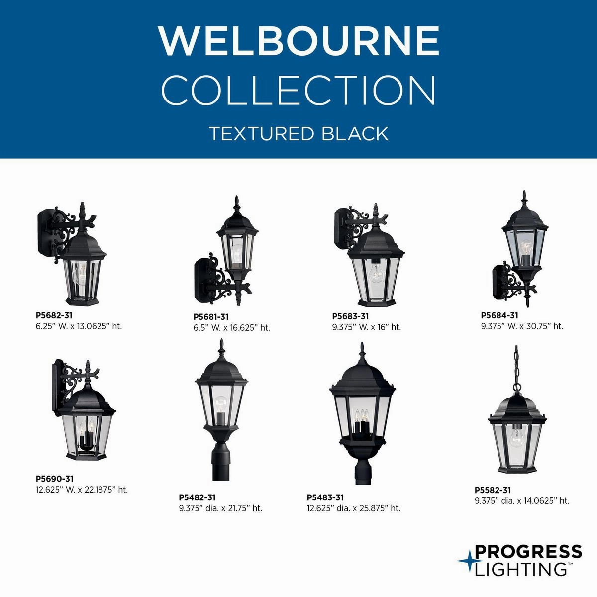Welbourne One Light Hanging Lantern Textured Black Garden Hanging Lights promo