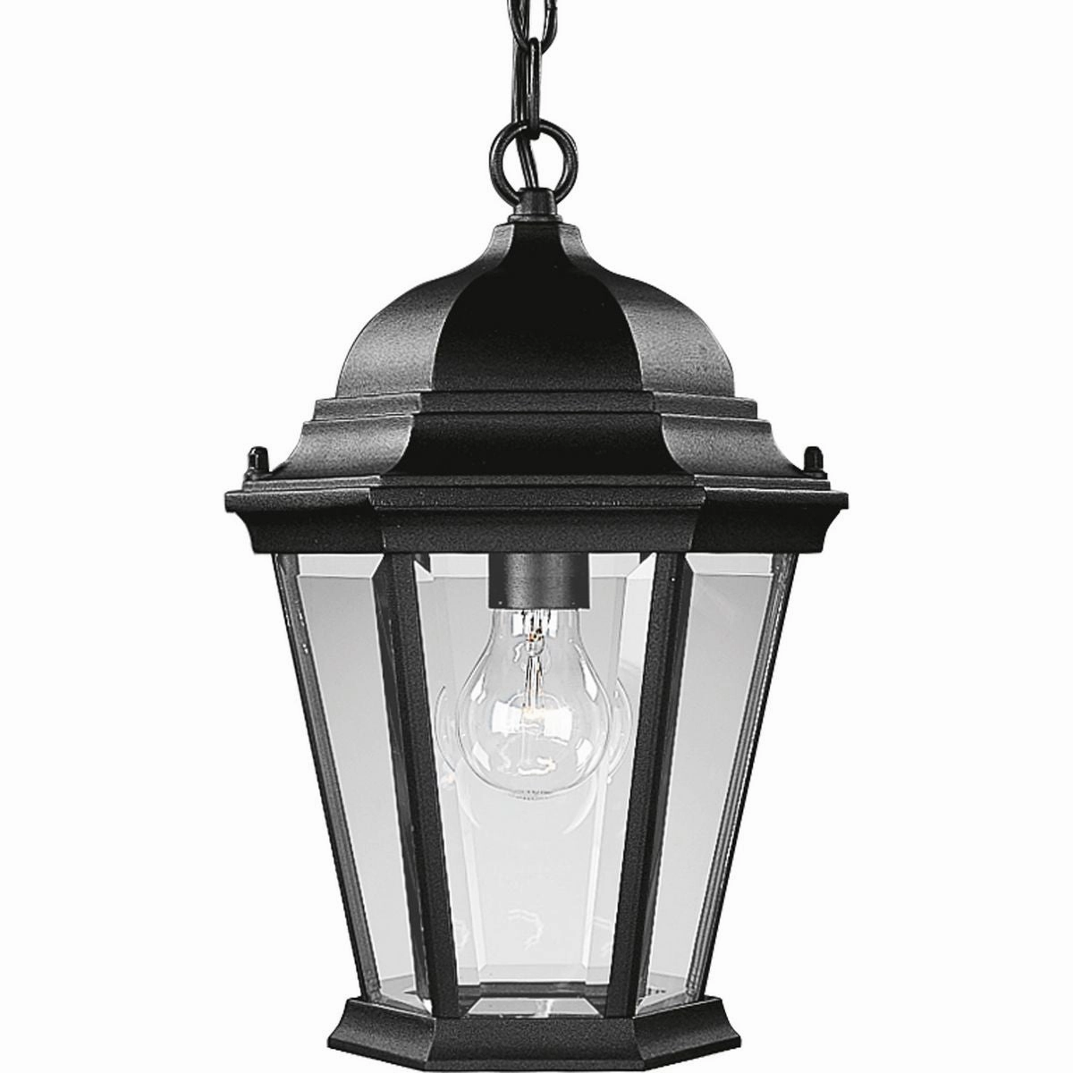 Welbourne One Light Hanging Lantern Textured Black Garden Hanging Lights promo