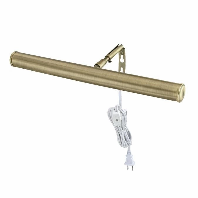 Westinghouse Lighting 7505300  Slimline Picture Light Home Decor Antique Brass Wall Lighting outlet online