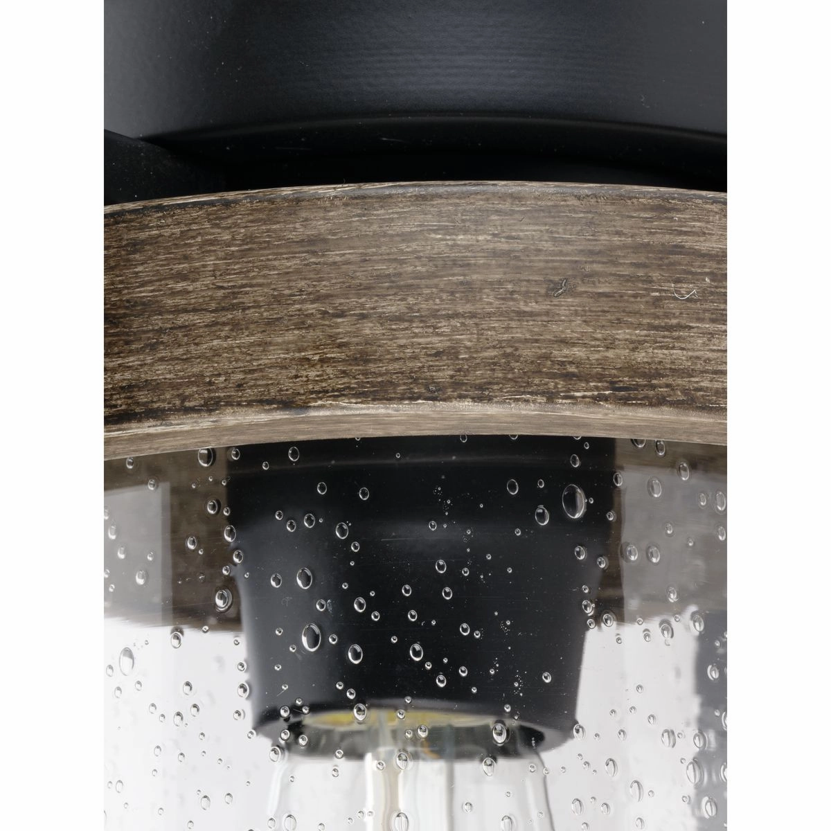 Whitmire One Light Outdoor Flushmount Matte Black Waterproof Outdoor Ceiling Mount sale