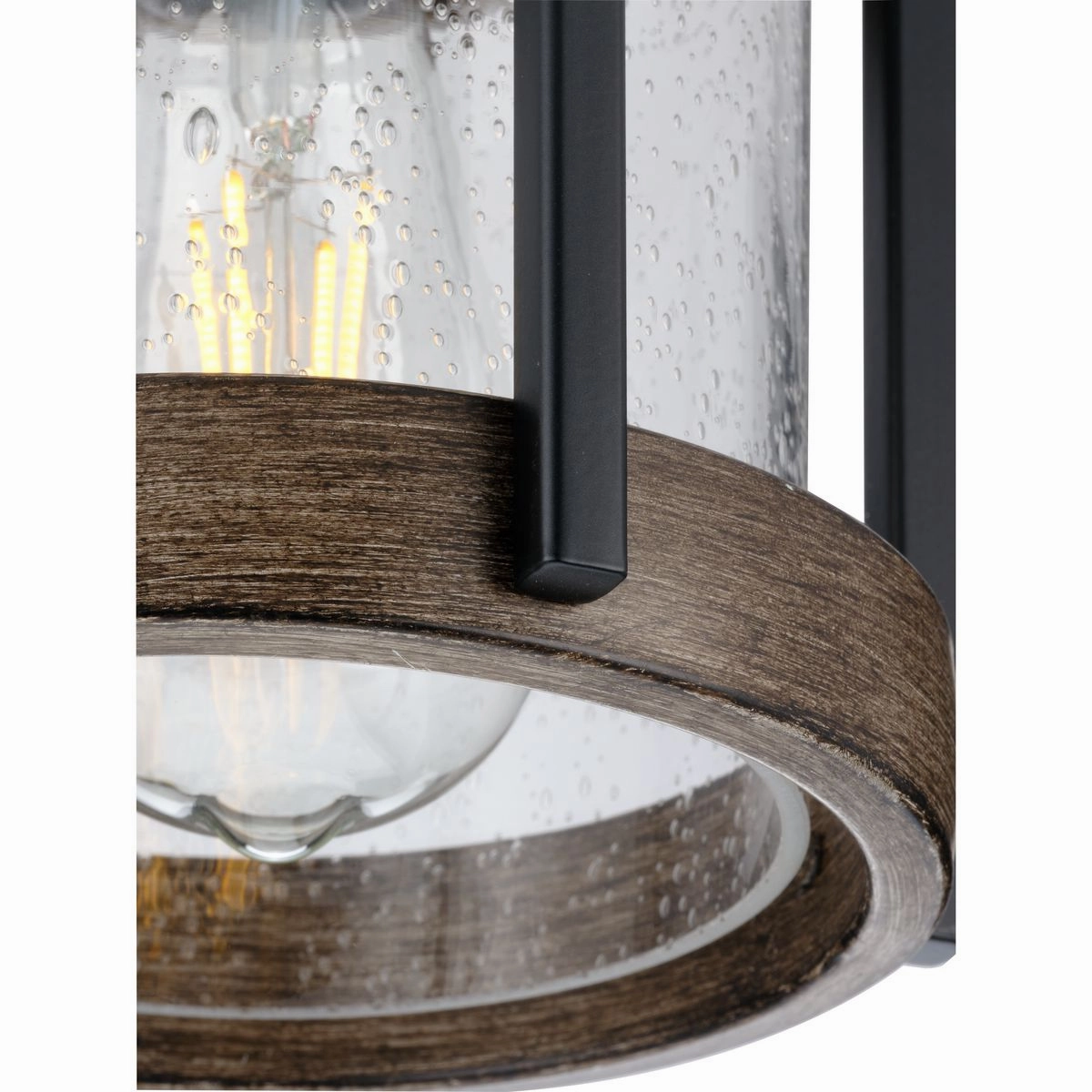 Whitmire One Light Outdoor Flushmount Matte Black Waterproof Outdoor Ceiling Mount sale