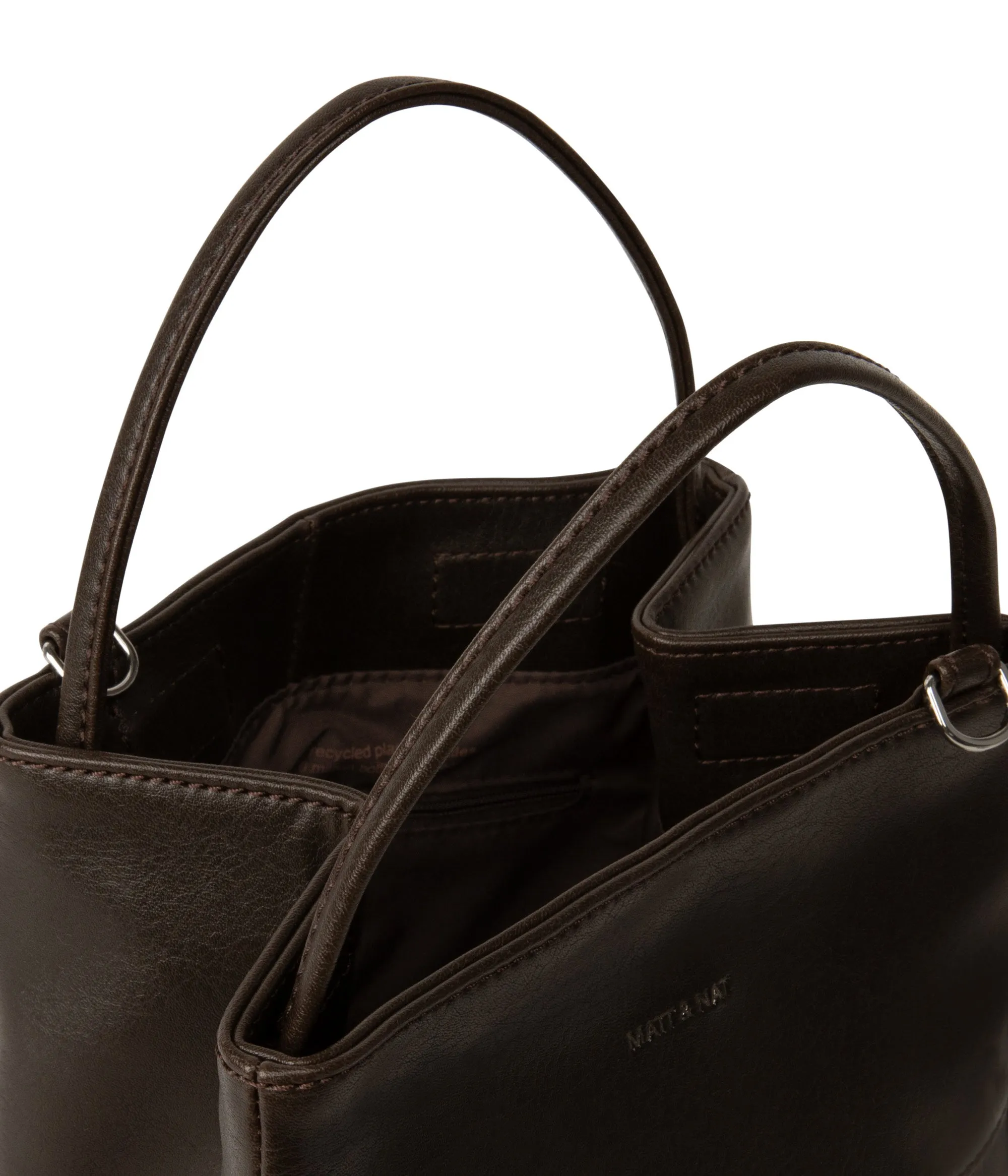 WILLASM Small Vegan Tote Bag - Vintage