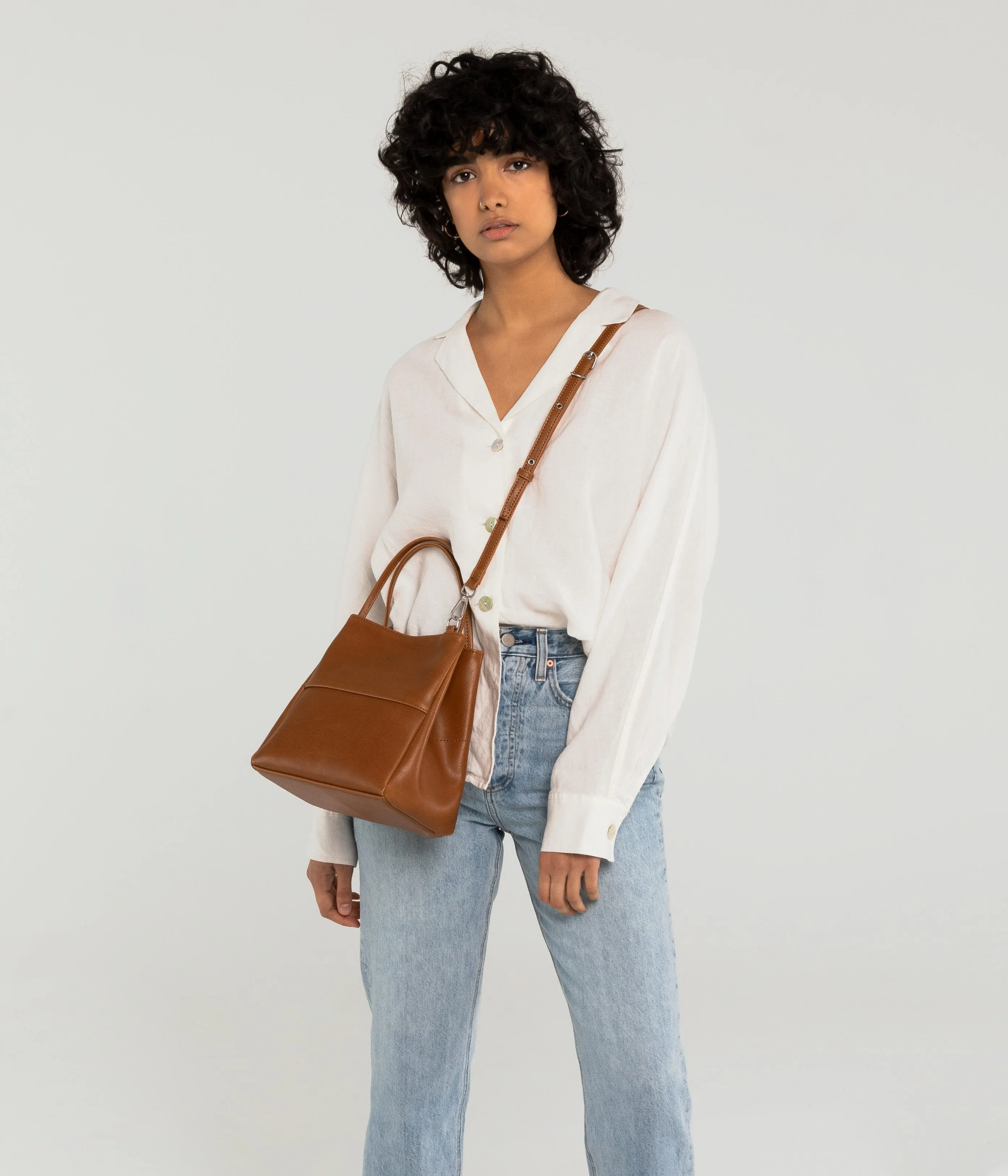 WILLASM Small Vegan Tote Bag - Vintage
