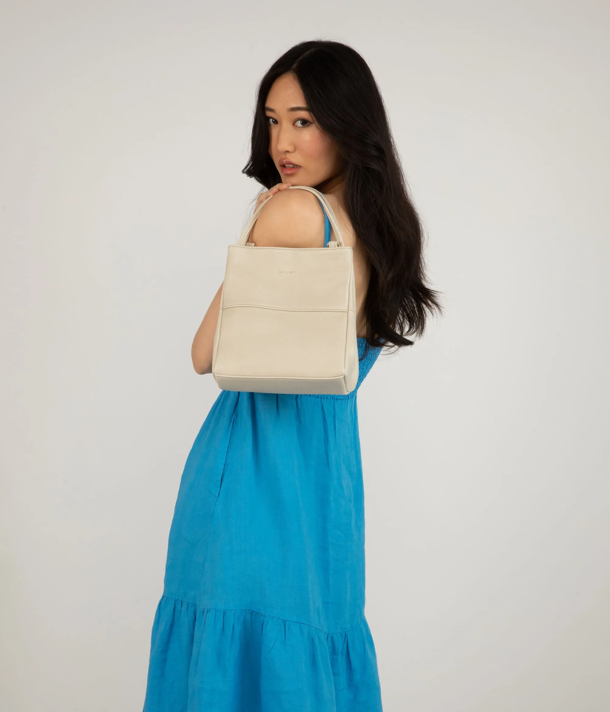 WILLASM Small Vegan Tote Bag - Vintage