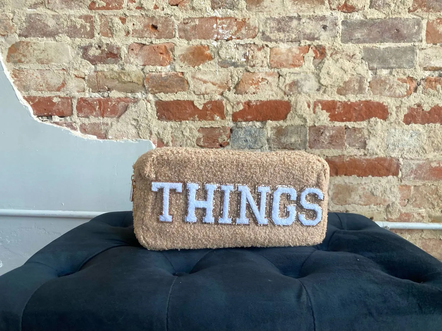 Women Things Sherpa Make Upbag In Mocha