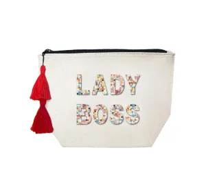 Women's Confetti Cosmetic Bag In Lady Boss