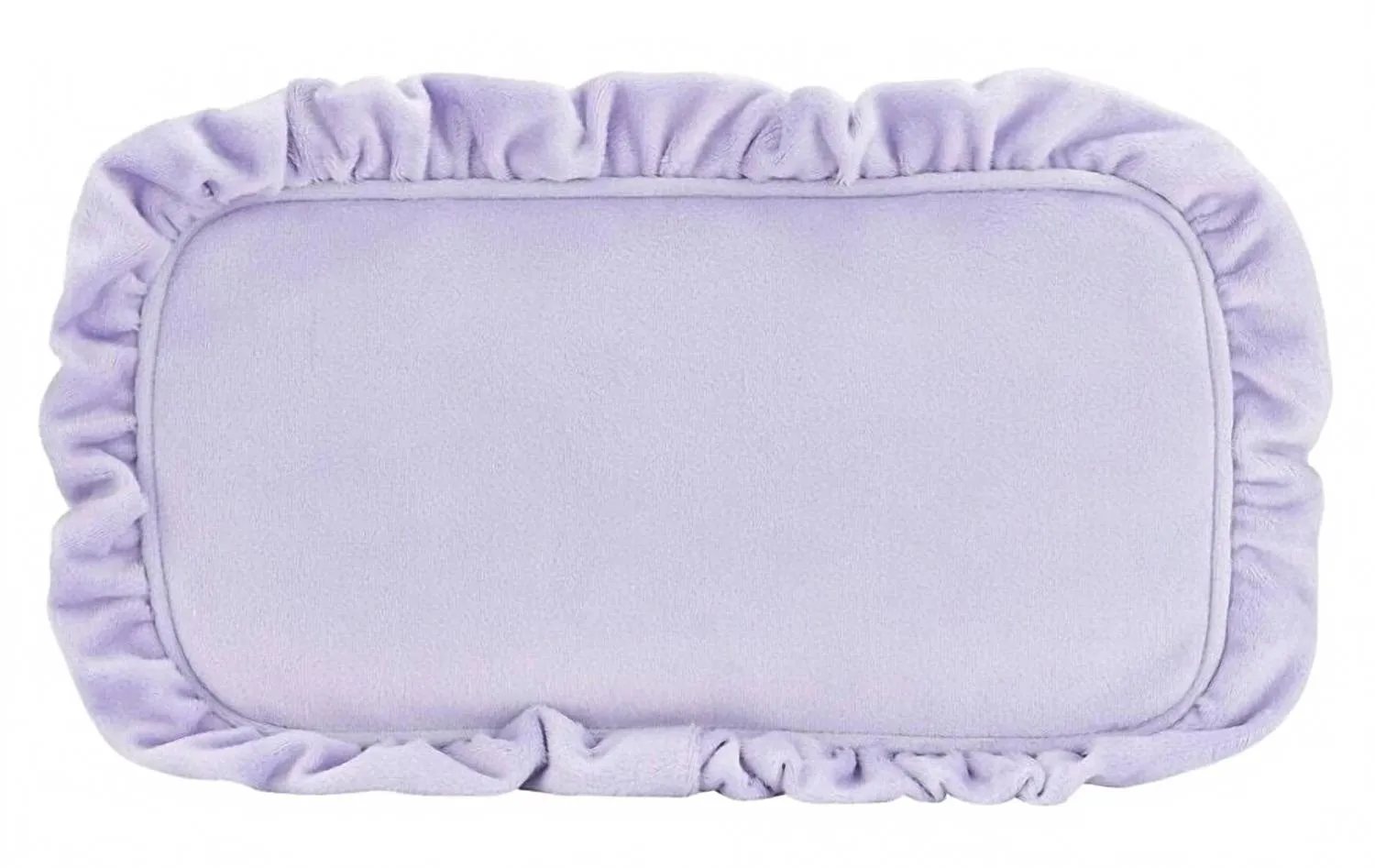 Women's Glam Velvet Ruffle Small Pouch - Pre-Sewn In Galaxy