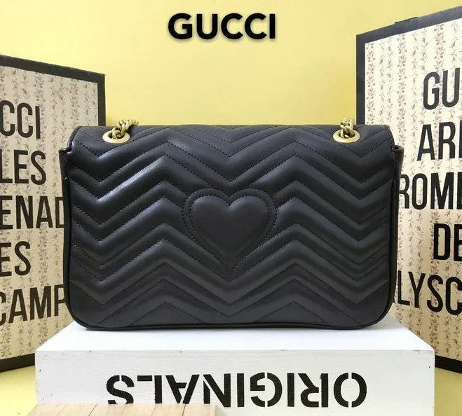 Women's Gucci GG Marmont medium matelass?? shoulder bag