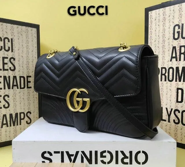 Women's Gucci GG Marmont medium matelass?? shoulder bag