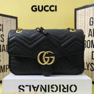 Women's Gucci GG Marmont medium matelass?? shoulder bag