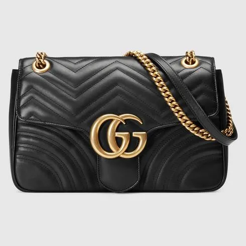 Women's Gucci GG Marmont medium matelass?? shoulder bag