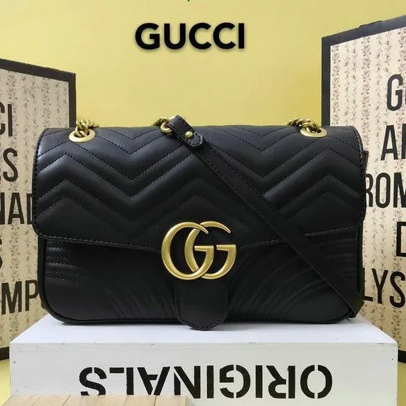 Women's Gucci GG Marmont medium matelass?? shoulder bag