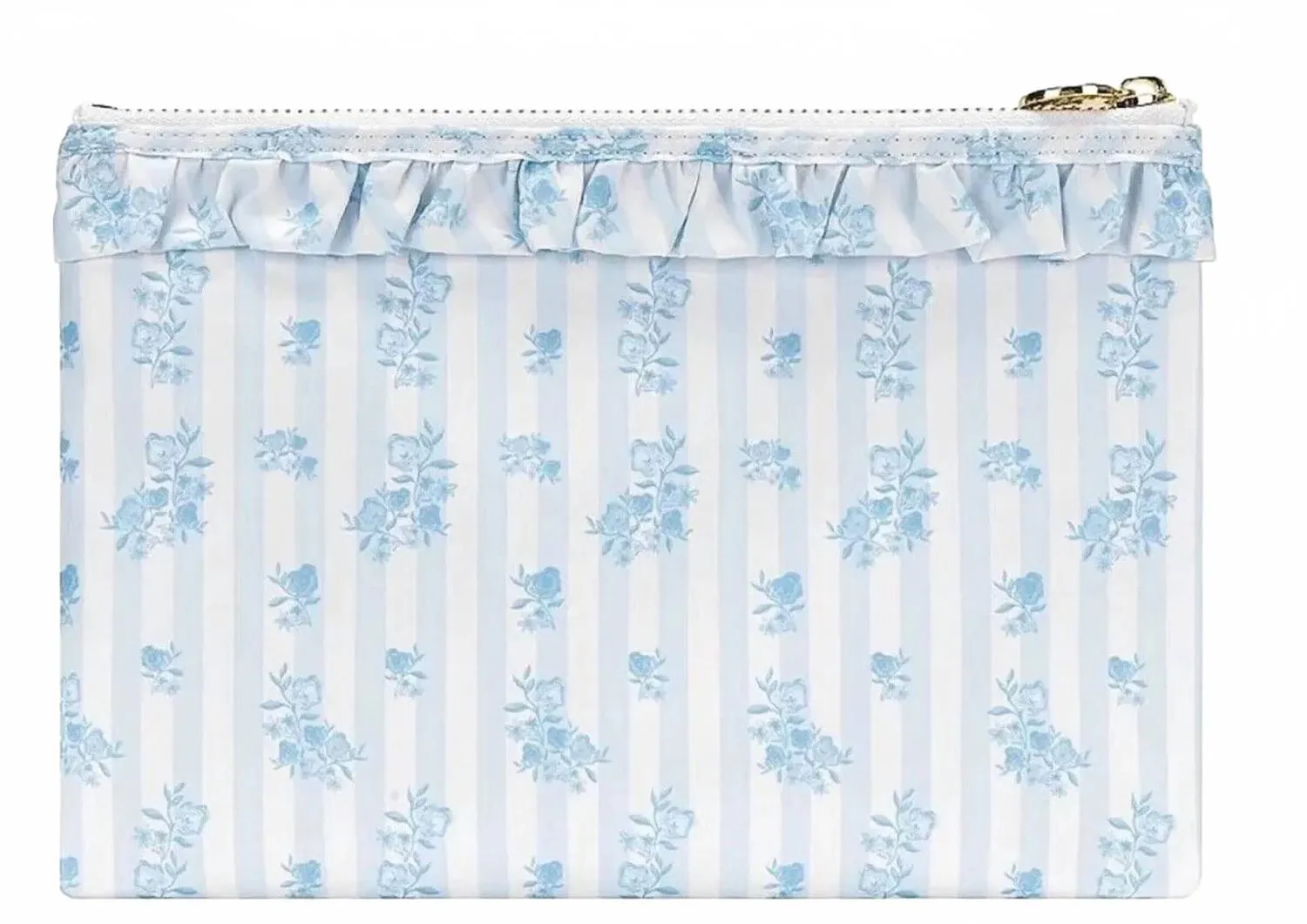 Women's High Tea Ruffle Pouch - Large In Fine China