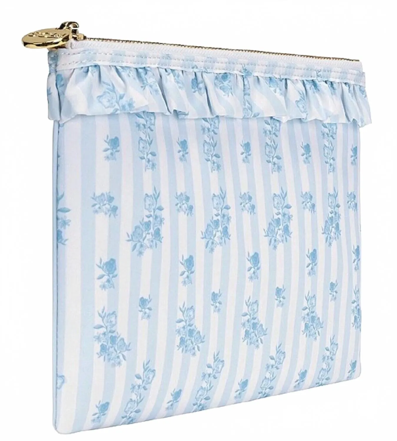 Women's High Tea Ruffle Pouch - Large In Fine China