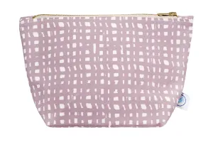 Women's Ivy Cosmetic Bag In Dusty Orchid