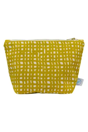 Women's Ivy Cosmetic Bag In Golden Flax