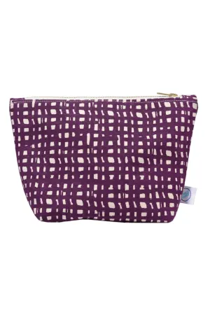 Women's Ivy Cosmetic Bag In Italian Plum
