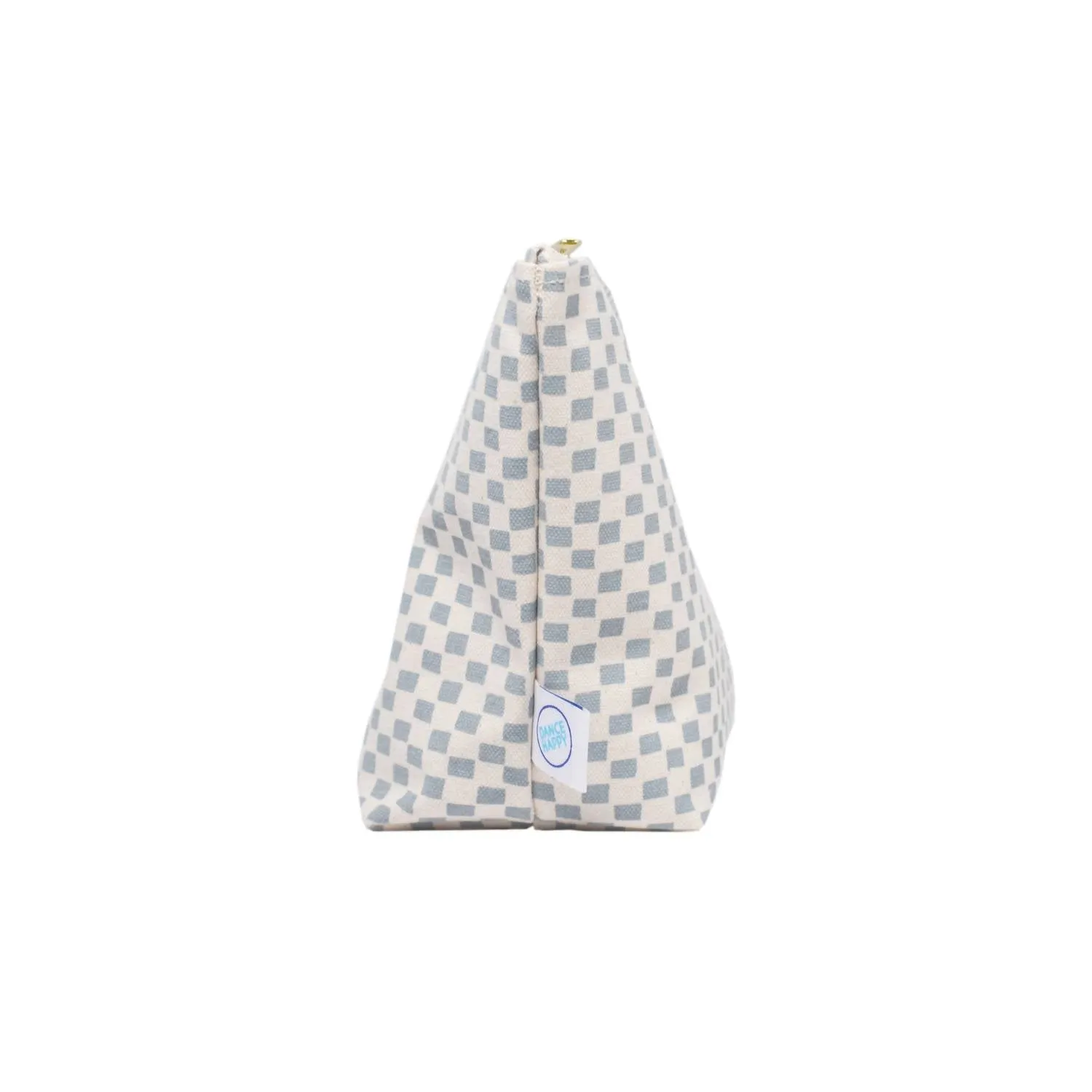 Women's Jamie Cosmetic Bag In Steel Blue/beige