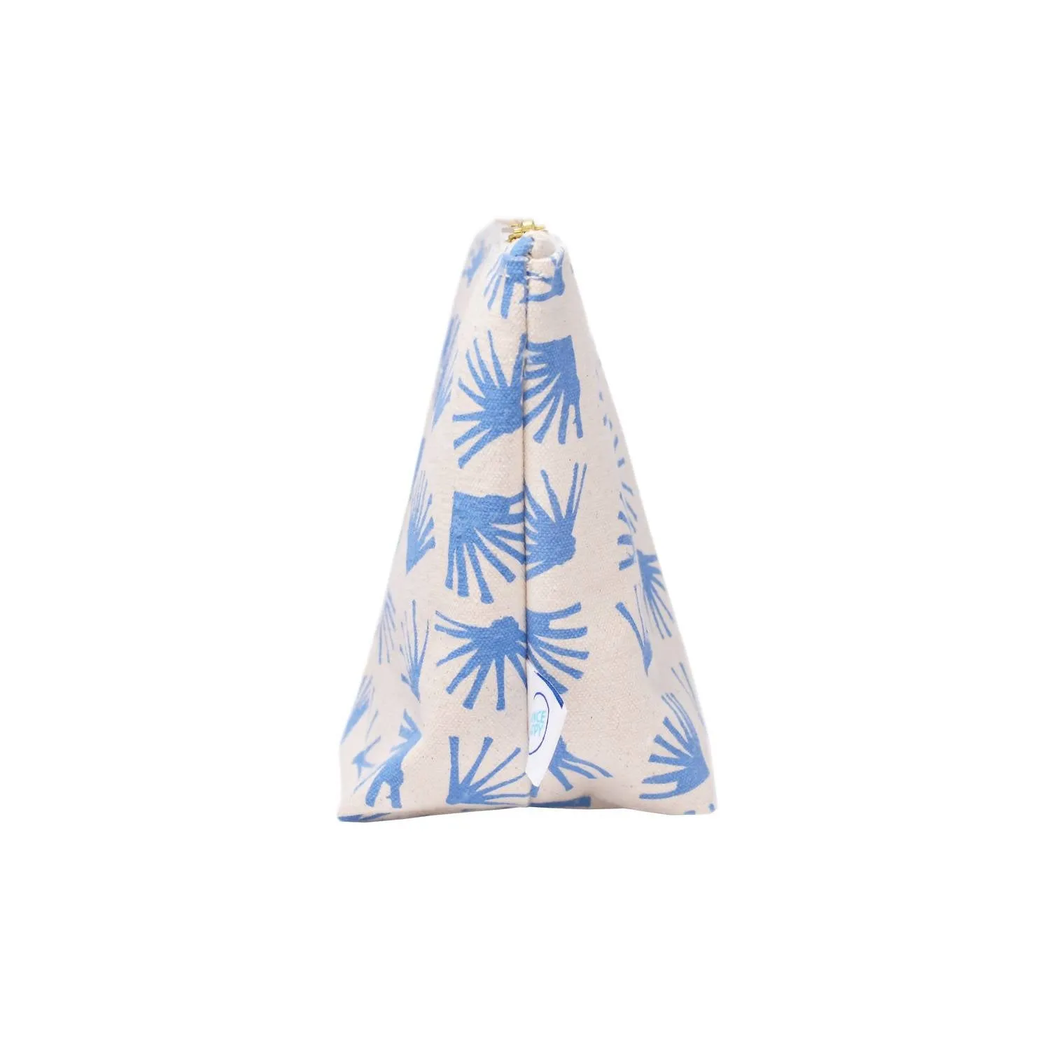 Women's Mini Ginkgo Cosmetic Bag In Ocean Blue
