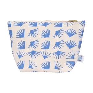Women's Mini Ginkgo Cosmetic Bag In Ocean Blue