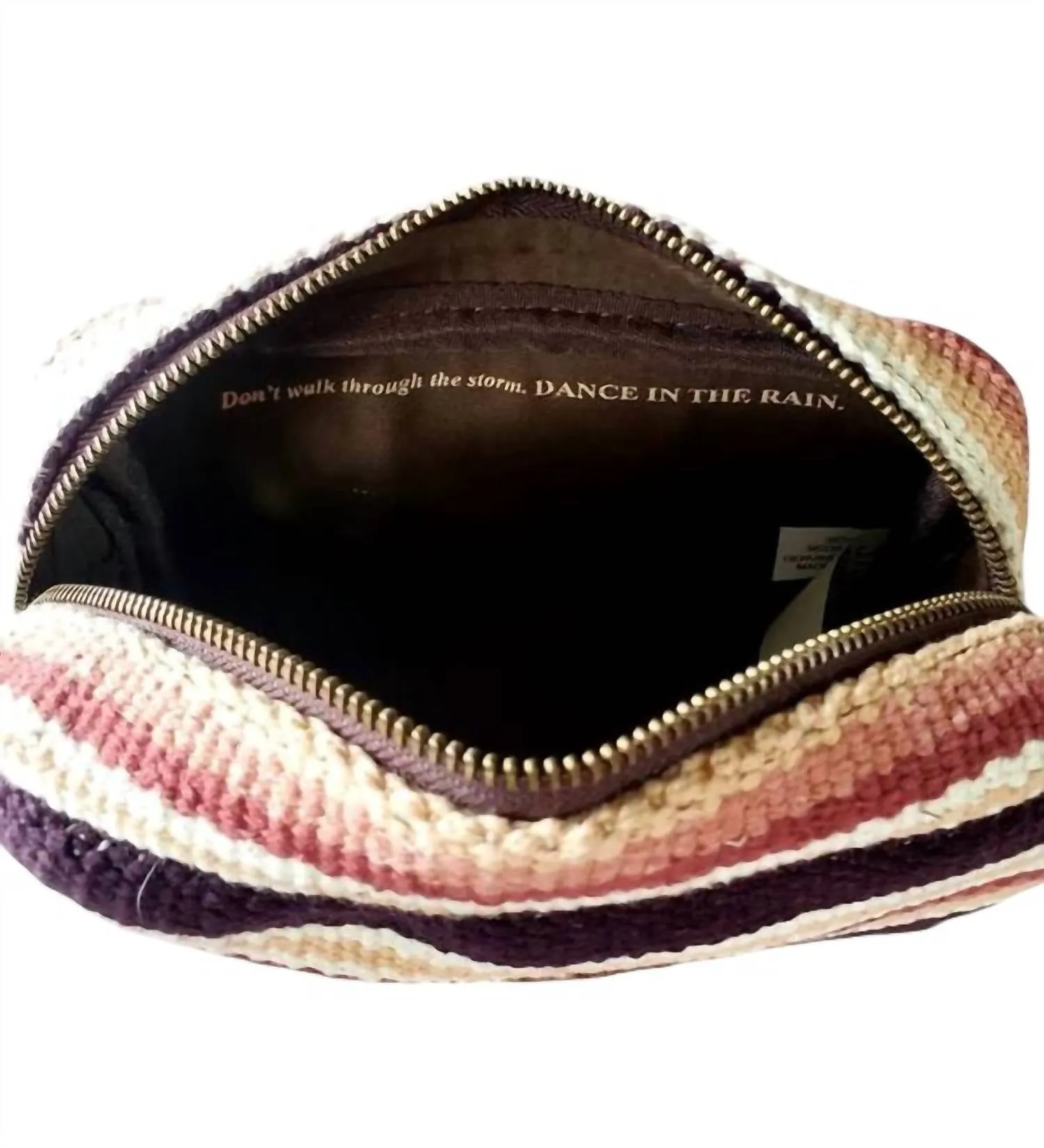 Women's Sioux Falls Cosmetic Bag In Brown/natural