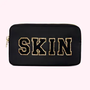 Women's Skin Small Pouch In Black