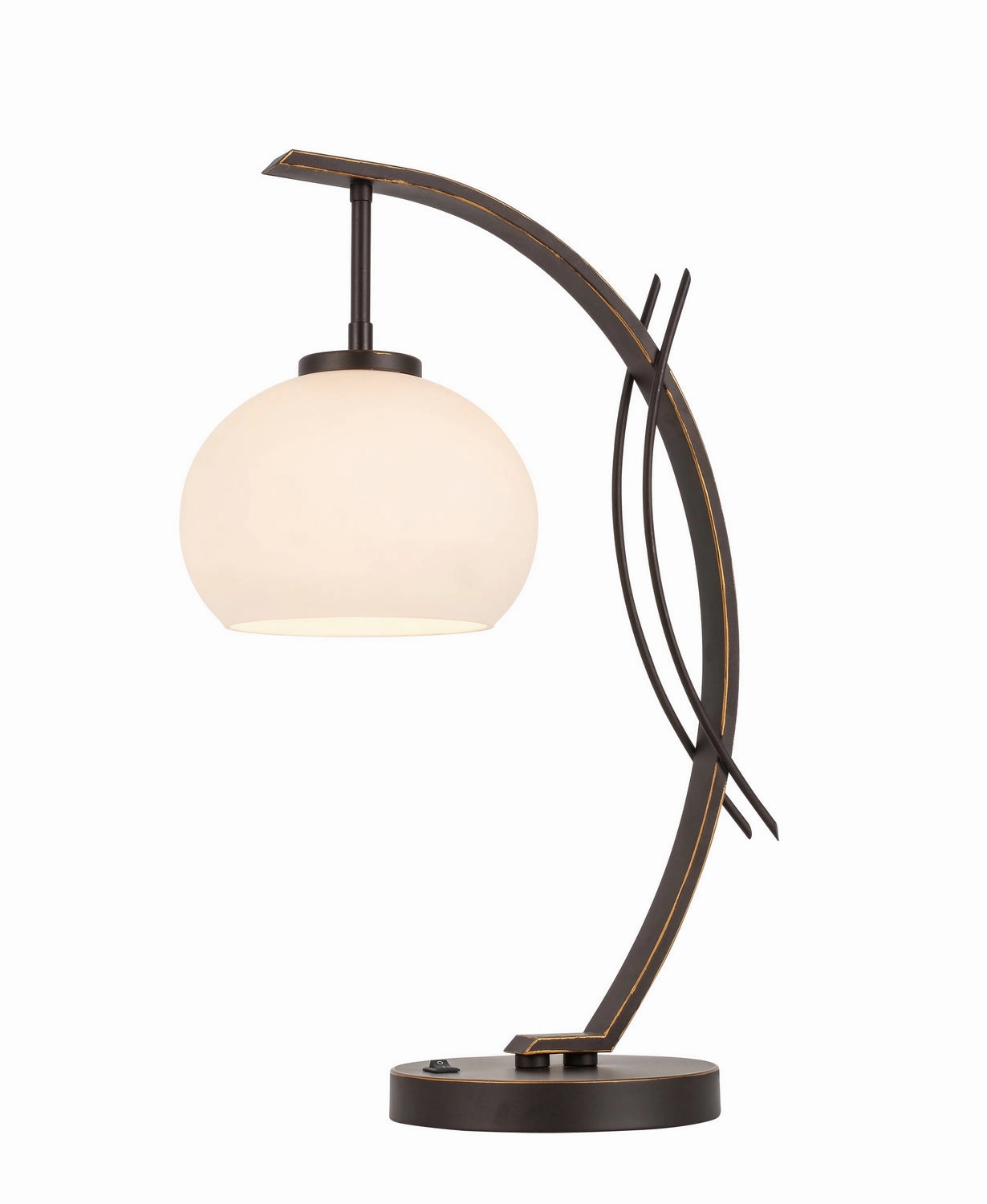 Woodbridge Lighting 13481MEB-C00801 Eclipse One Light Table Lamp Lamp Bronze / Dark Sale on Modern Lamps