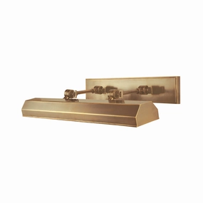 Woodbury Three Light Picture Light With Plug Aged Brass Contemporary Wall Lights outlet