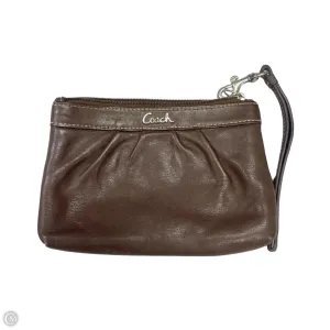 Wristlet Designer By Coach, Size: Small