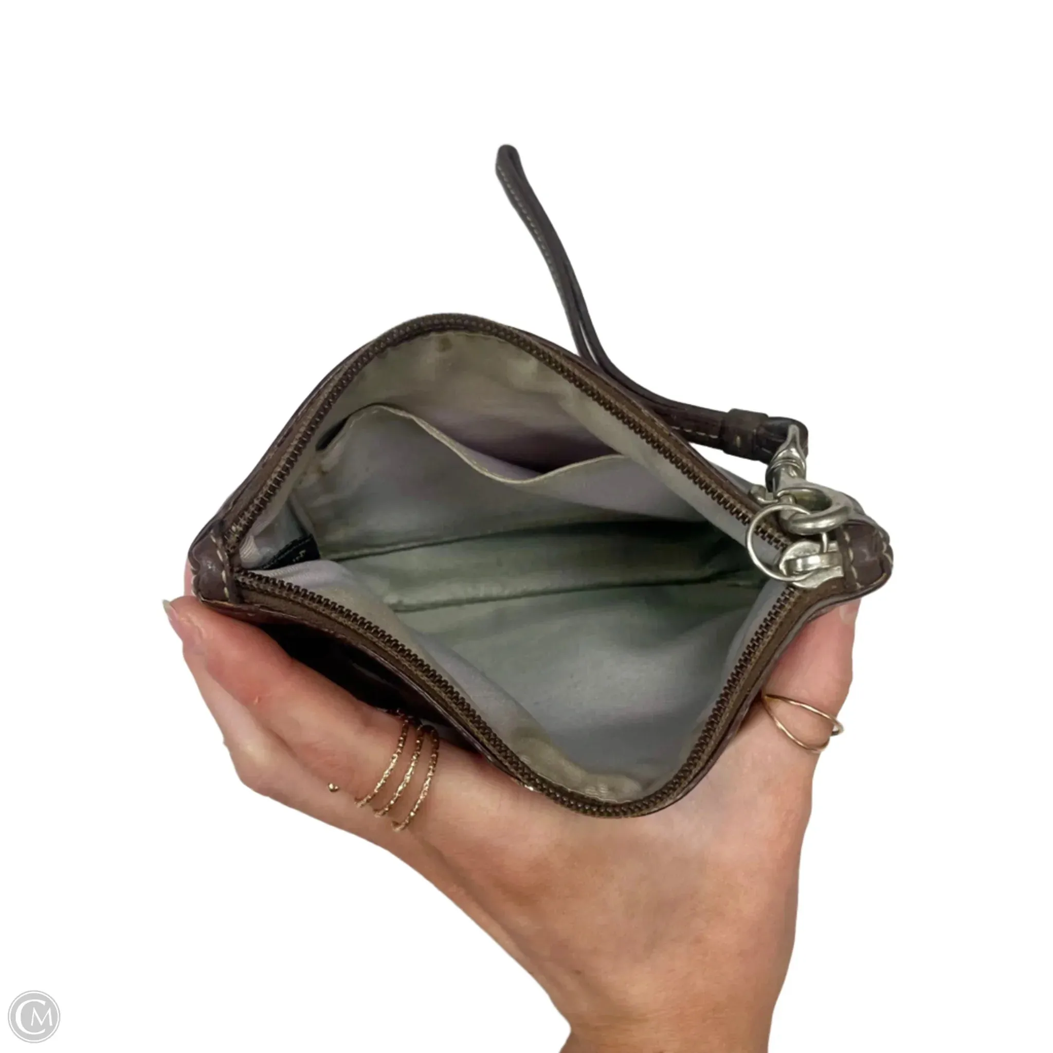 Wristlet Designer By Coach, Size: Small