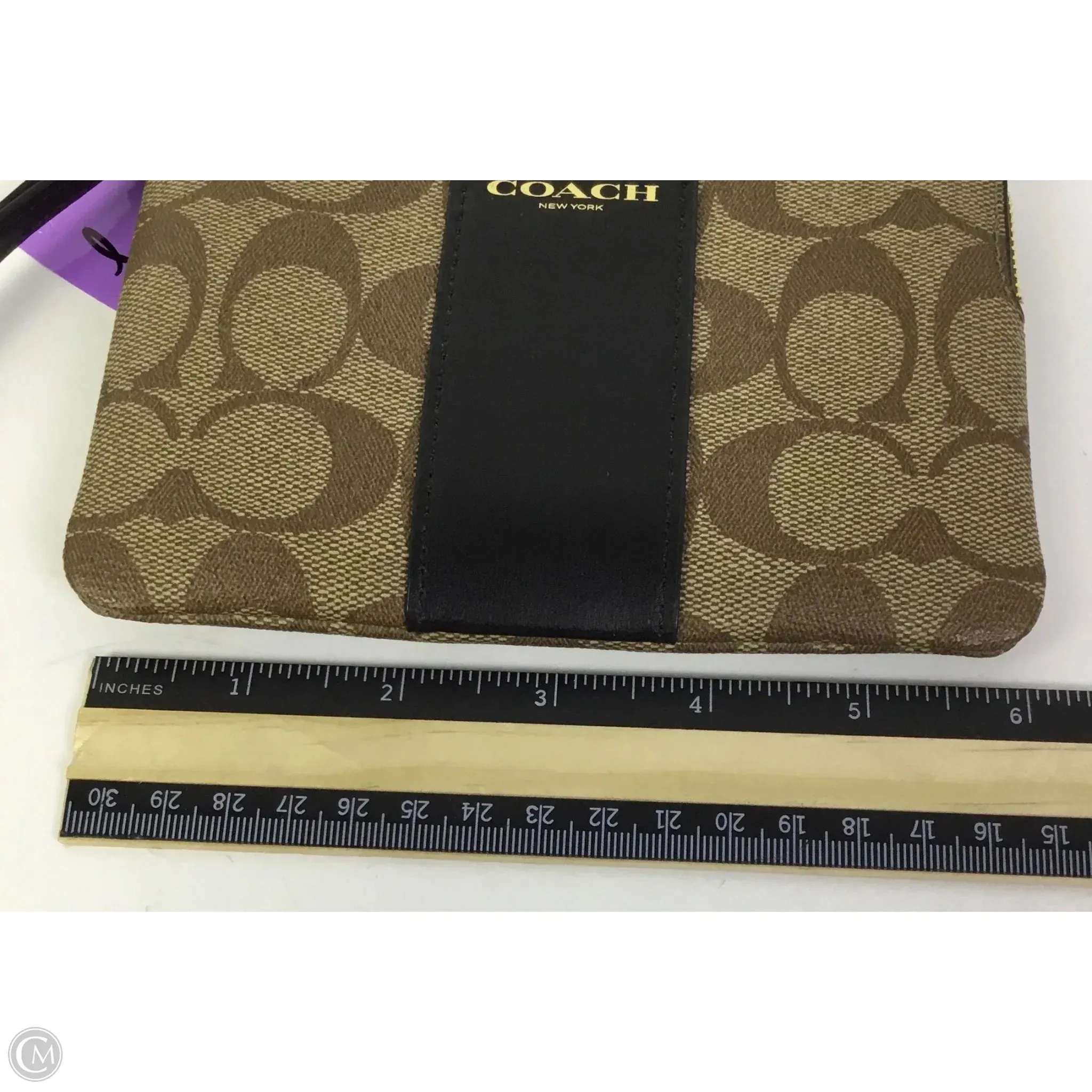 Wristlet Designer By Coach, Size: Small