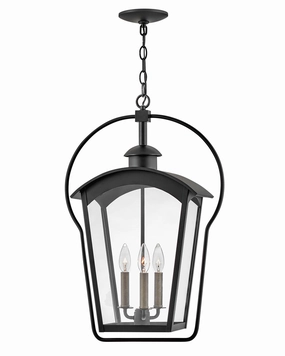 Yale LED Hanging Lantern Black Outdoor Hanging Lights Lighting best seller