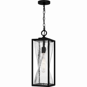 Zarah One Light Outdoor Hanging Lantern Matte Black Outdoor Hanging Lights Lighting on sale