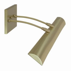 Zenith LED Picture Light Satin Brass Wall Lights cheap shop