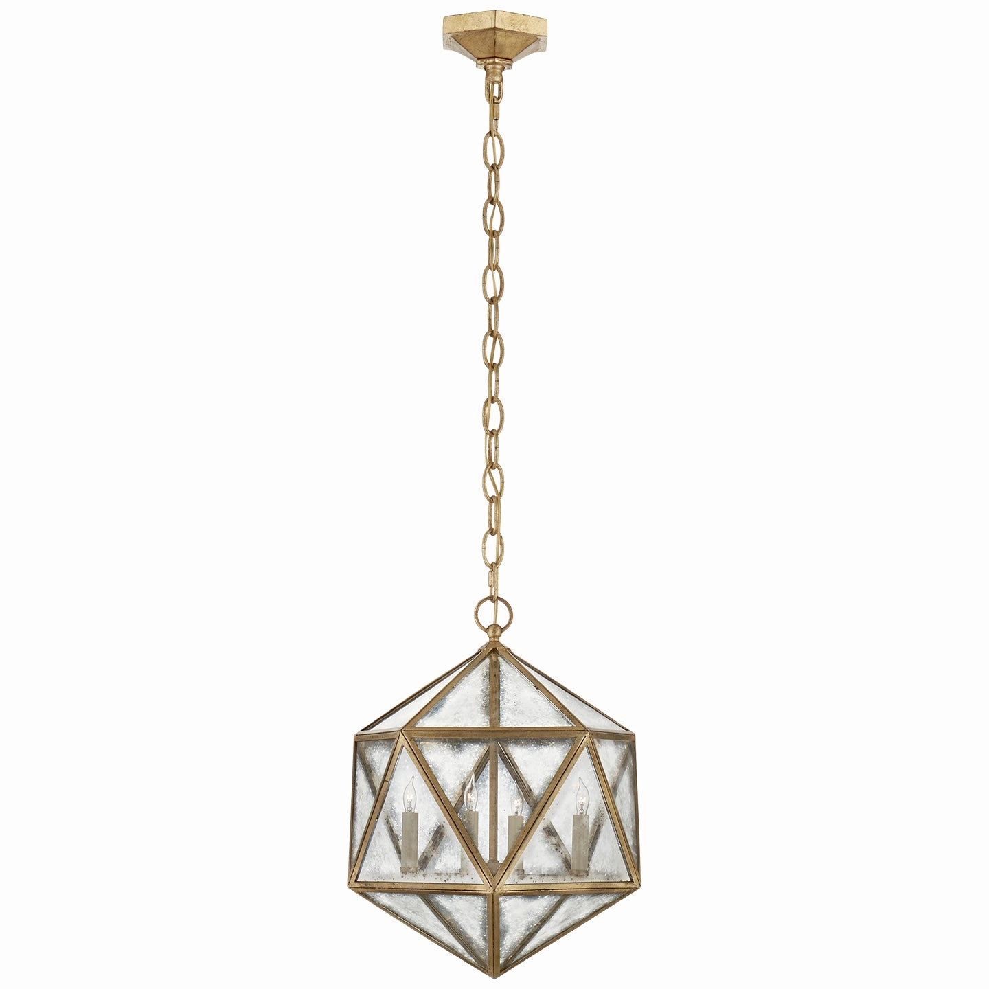 Zeno Four Light Lantern Gilded Iron Ceiling Lights Lighting outlet store