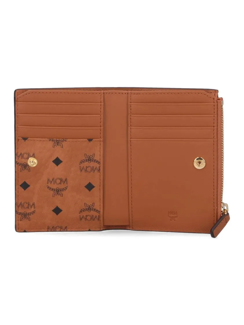 Zip Wallet Logo ?Brown