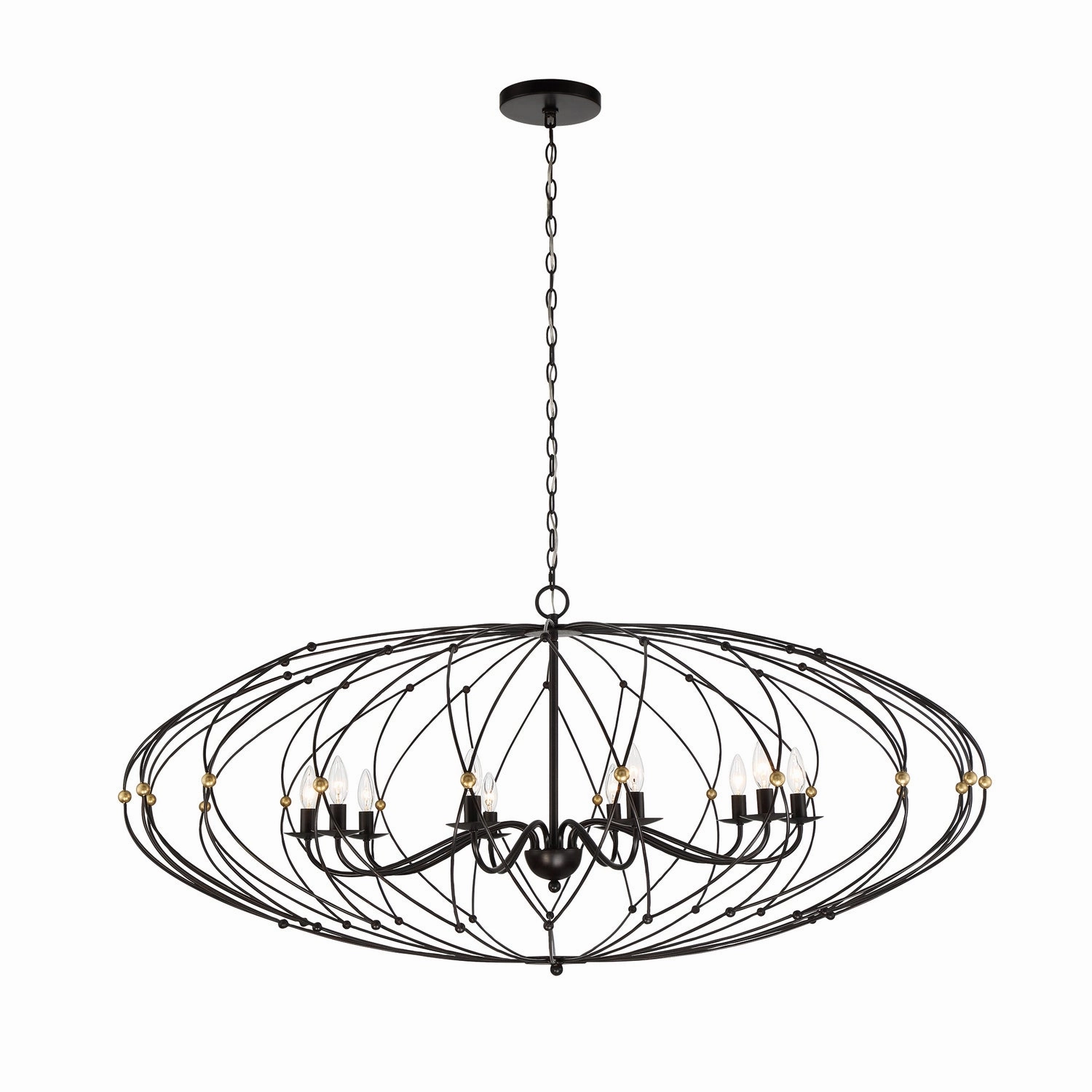 Zucca Ten Light Chandelier English Bronze   Antique Gold Ceiling Lights Lighting outlet store