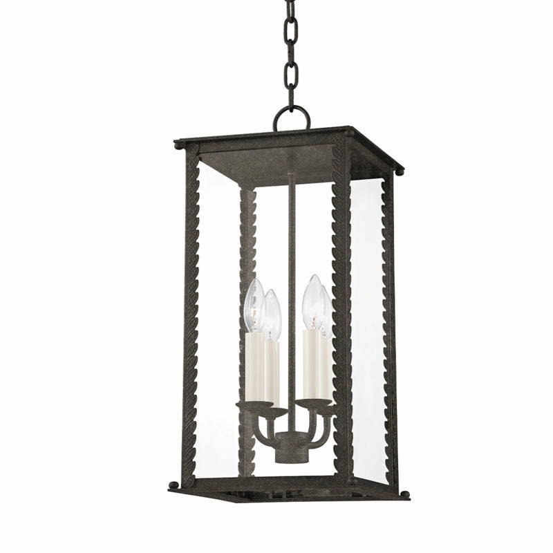 Zuma Four Light Outdoor Lantern French Iron Outdoor Hanging Lights Lighting best seller
